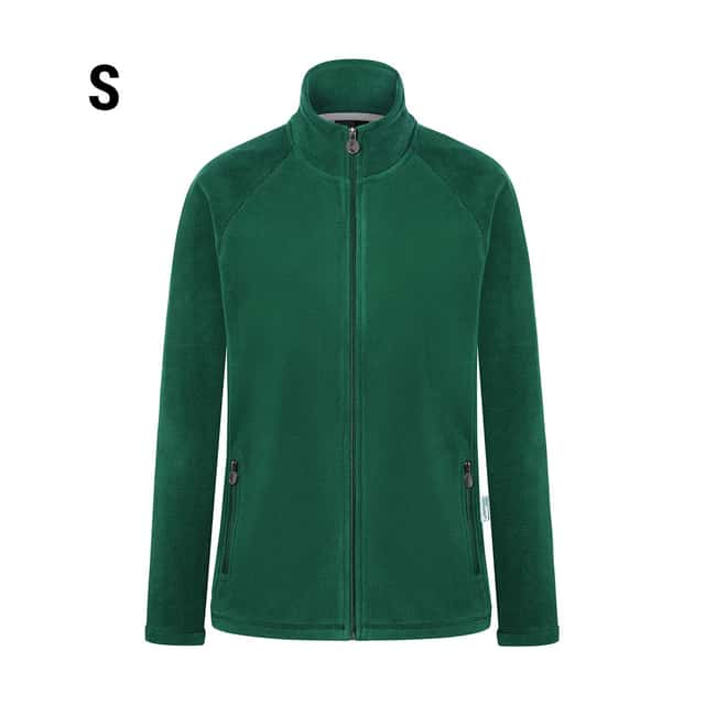 KARLOWSKY | Damen Workwear Fleecejacke Warm-Up - Waldgrün - Größe: S