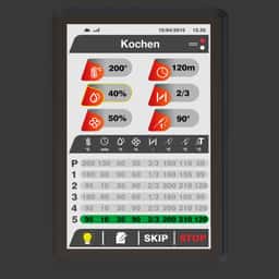 Kombidämpfer - Touch - 12x GN 1/1 - mit Waschsystem