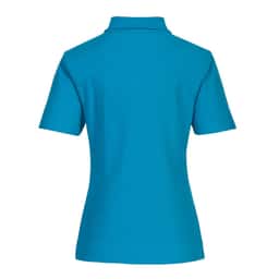 Damen Poloshirt - Wasserblau - Größe: XL