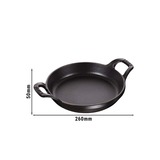 STAUB | SPECIALITIES - Ofenform - Ø 200mm - Gusseisen - Schwarz