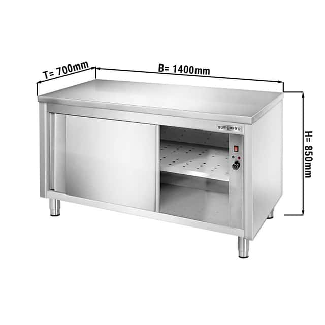 Wärmeschrank PREMIUM - 1400x700mm