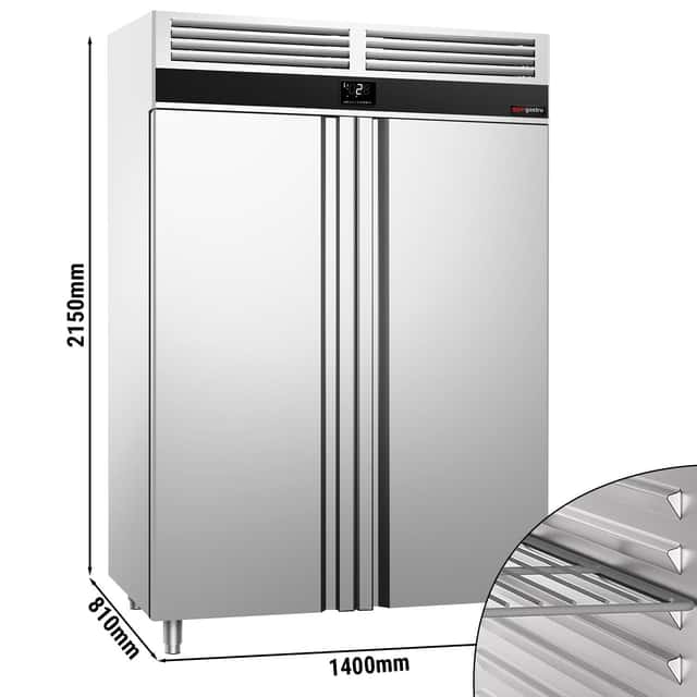 Kühlschrank PREMIUM - GN 2/1 - 1400 Liter - mit 2 Türen