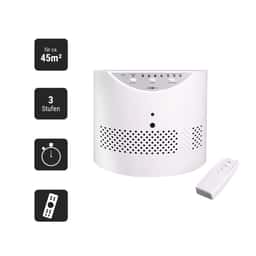 Air purifier - 3 power levels - with timer function & remote control - approx. 11 m²