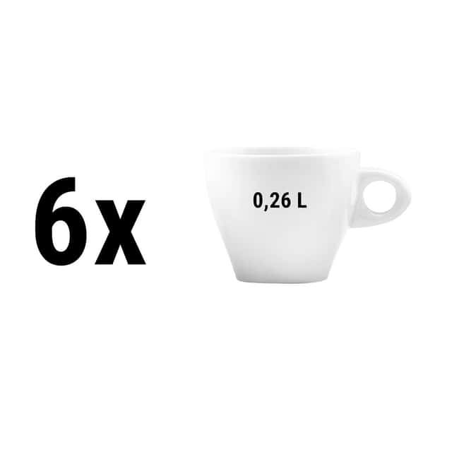 (6 Stück) SELTMANN WEIDEN | Cappuccinotasse - 0,26 Liter