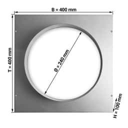 Ansaugstutze - Ø 240 mm