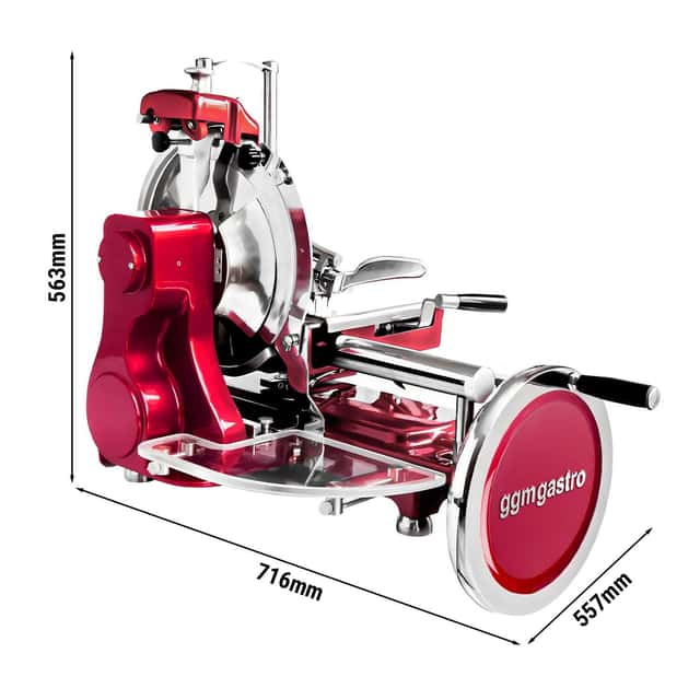 Schwungradmaschine - Messer: Ø 300mm - Rot