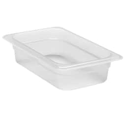 (6 kusů) CAMBRO | CAMWEAR® -polypropylenové nádoby GN 1/4 - mléčné - hloubka 65 mm