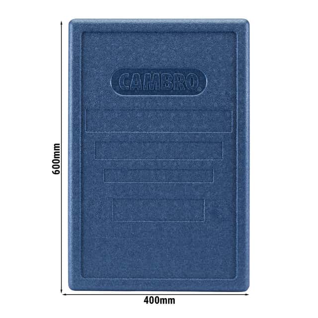 CAMBRO | CAM GOBOX® - DECKEL - passend für EPP140, EPP160, EPP180 & EPP180S - Blau