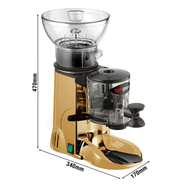 Kaffeemühle - Gold - 1kg - 270 Watt - 77dB