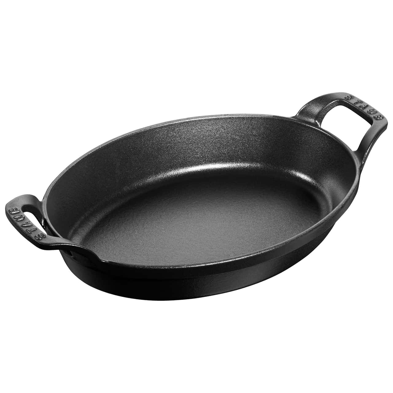 STAUB | SPECIALITIES - Auflaufform - oval - 240mm - Gusseisen - Schwarz