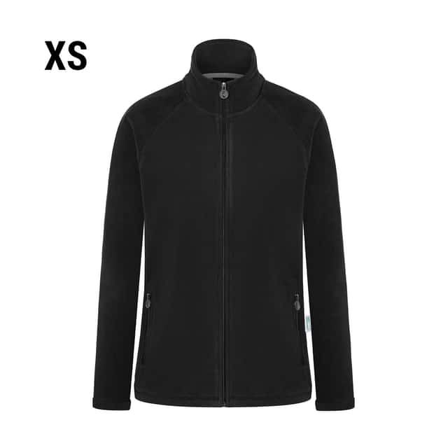 KARLOWSKY | Damen Workwear Fleecejacke Warm-Up - Schwarz - Größe: XS