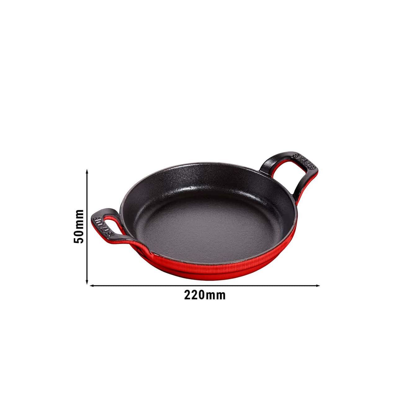 STAUB | SPECIALITIES - Ofenform - Ø 160mm - Gusseisen - Kirsch-Rot