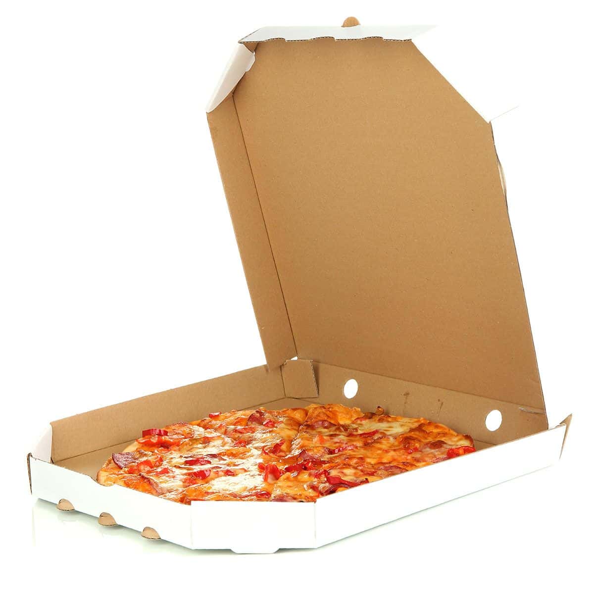 Pizzabag / Isoliertasche - für 8 Pizzakartons 37x37cm - Schwarz