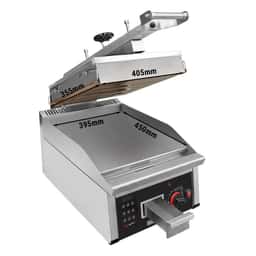 Highspeed Kontaktgrill | Hamburger Grill - 6,2 kW - automatisch - Digitales Display