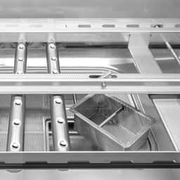 Korbtransportspülmaschine - Digital - 11,25 kW - mit Reiniger- & Klarspülerpumpe