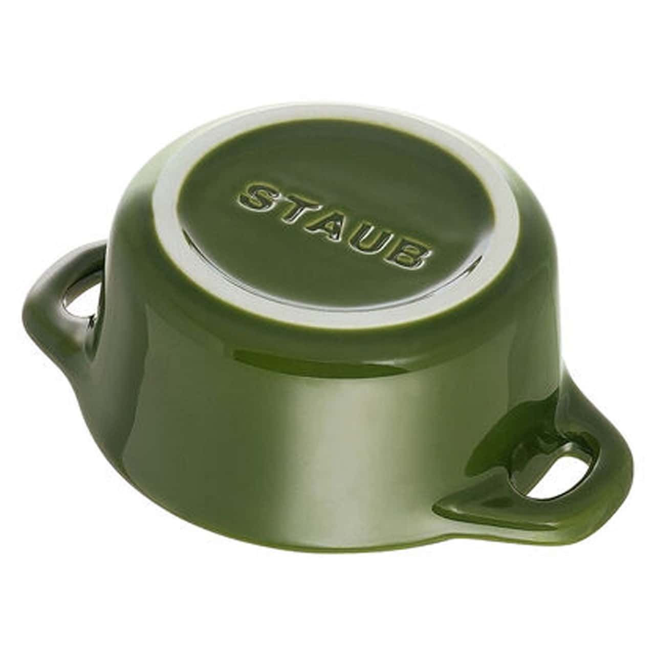 STAUB | CERAMIQUE - Mini Cocotte - Ø 100mm - rund - Keramik - Basilikum-Grün