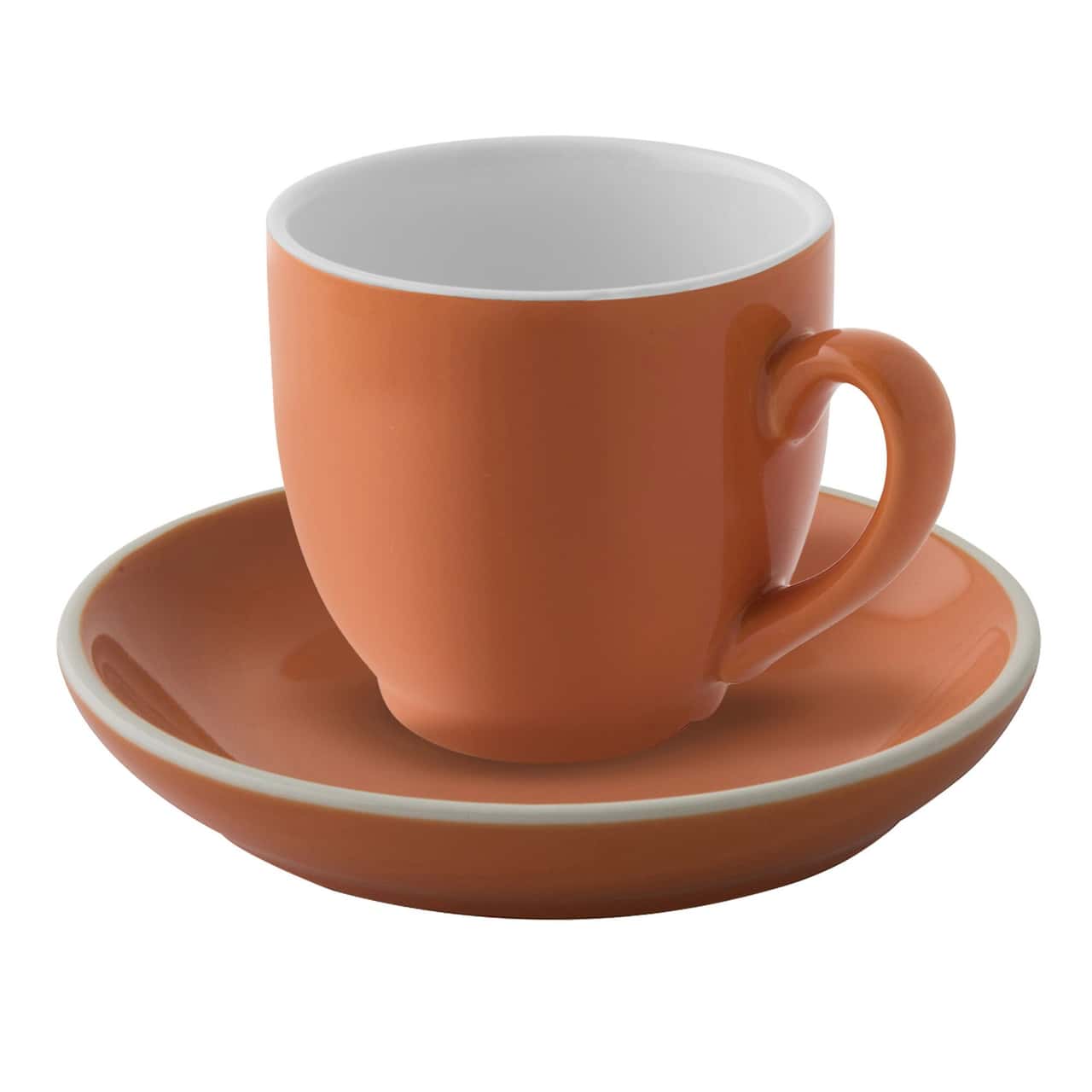 (6 Stück) COLORS - Kaffeetasse - 140ml - Orange