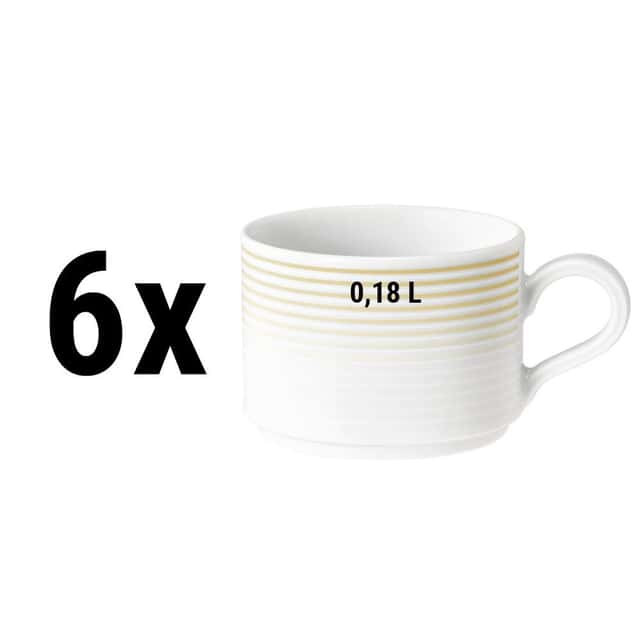 (6 pieces) Seltmann Weiden - coffee cup - 0,18 liter