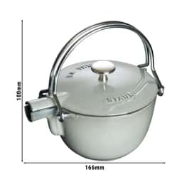 STAUB | SPECIALITIES - Konvice na čaj - 1,1L - litina - grafitově šedá