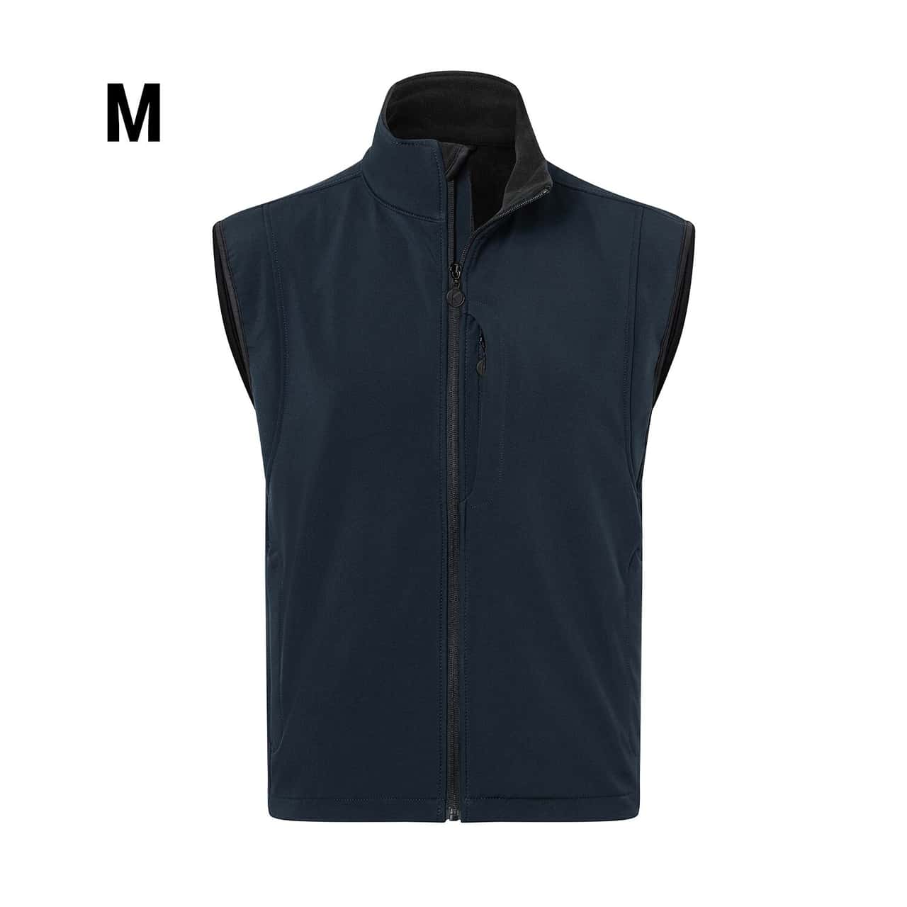 KARLOWSKY | Herren Softshellweste Classic - Marine - Größe: M