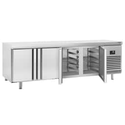 Bäckereikühltisch Premium PLUS - 2752x800mm - mit 4 Türen