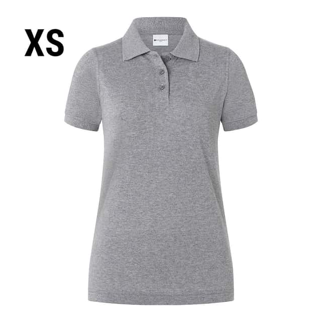 KARLOWSKY | Damen Workwear Poloshirt Basic - Hellgrau - Größe: XS