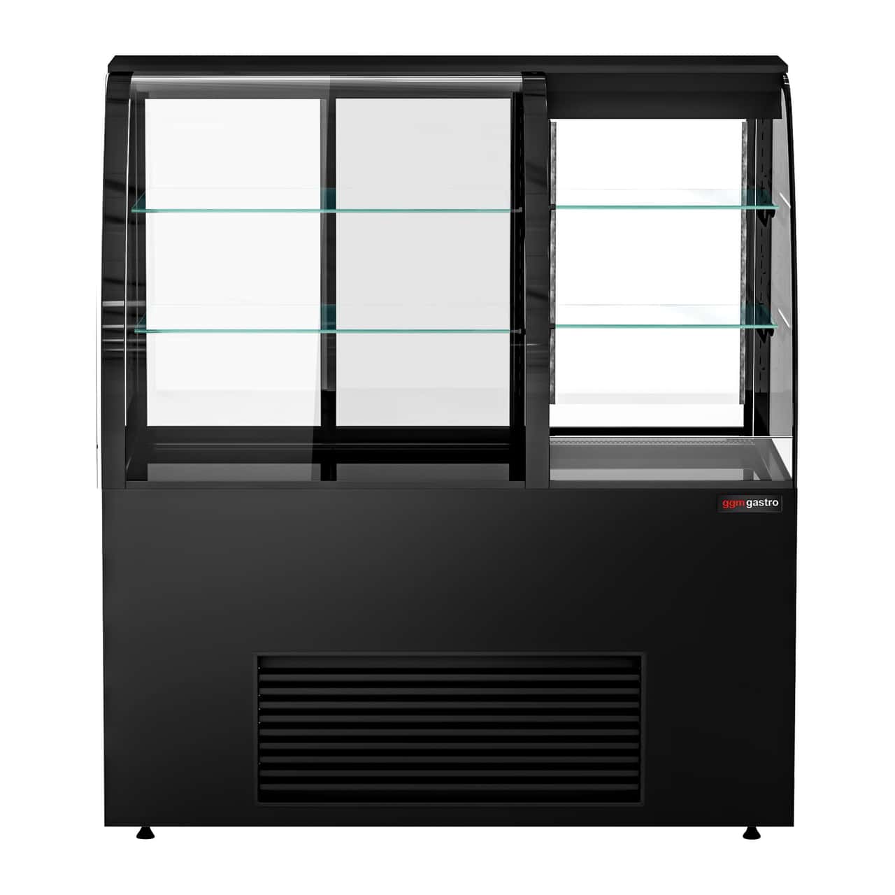 Kuchenvitrine - Self-Service - 1400mm - mit LED-Beleuchtung & 2 Ablagen