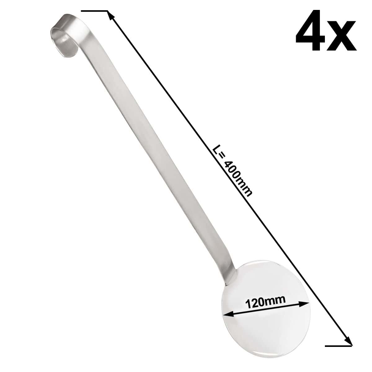 (4 Stück) Reislöffel - Ø 120mm