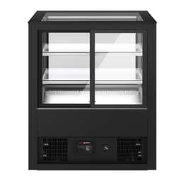 Kuchenvitrine - 1610mm - mit LED-Beleuchtung & 2 Ablagen