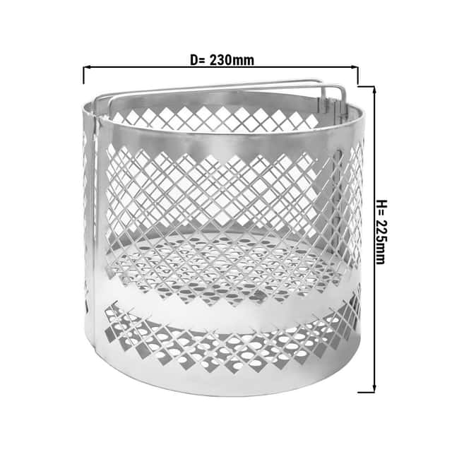 Fritteusenkorb für elektrische Hochdruckfritteuse - 20 Liter