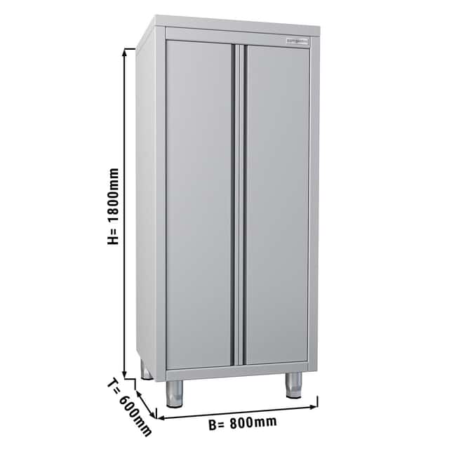 Geschirrschrank ECO - 800x600mm - mit 2 Flügeltüren - Höhe: 1800mm