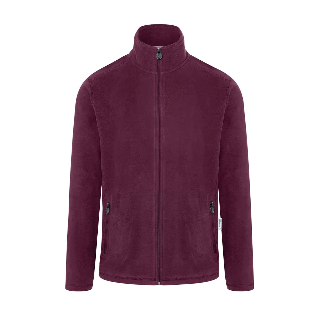 KARLOWSKY | Herren Workwear Fleecejacke Warm-Up - Aubergine - Größe: 3XL