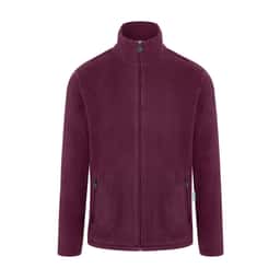 KARLOWSKY | Herren Workwear Fleecejacke Warm-Up - Aubergine - Größe: 3XL