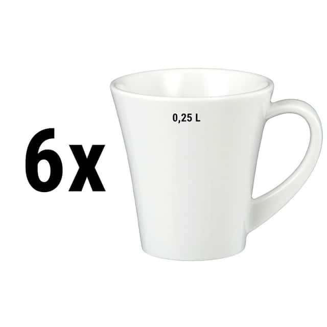 (6 pieces) Seltmann Weiden - Cappuccino cup - 0,25 litre