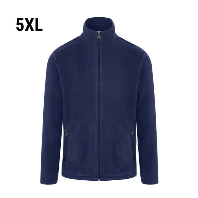 KARLOWSKY | Herren Workwear Fleecejacke Warm-Up - Marine - Größe: 5XL