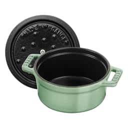 STAUB | LA COCOTTE - Mini Cocotte - Ø 100mm - Gusseisen - Salbeigrün