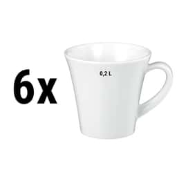 (6 pieces) Seltmann Weiden - Coffee Cup - 0,20 Liter