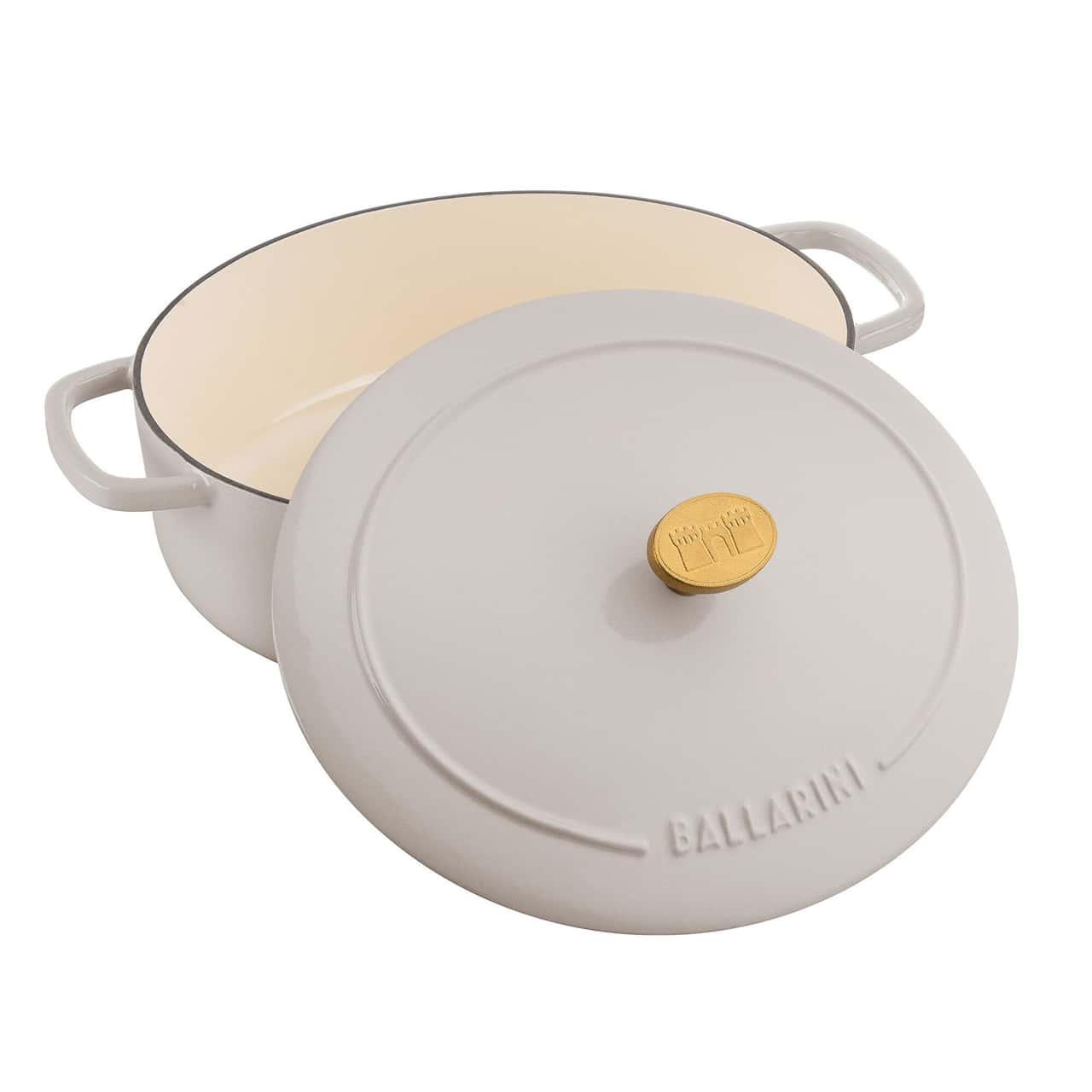 STAUB | LA COCOTTE - Cocotte - oval - 290mm - Gusseisen - Elfenbein-Weiß