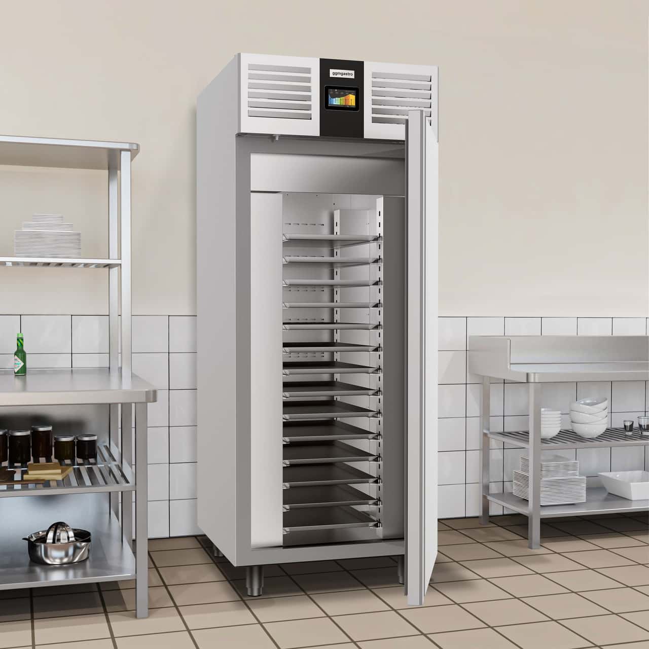 Bäckerei Gärautomat PREMIUM - EN 60x40 - Schrank für Fermentation