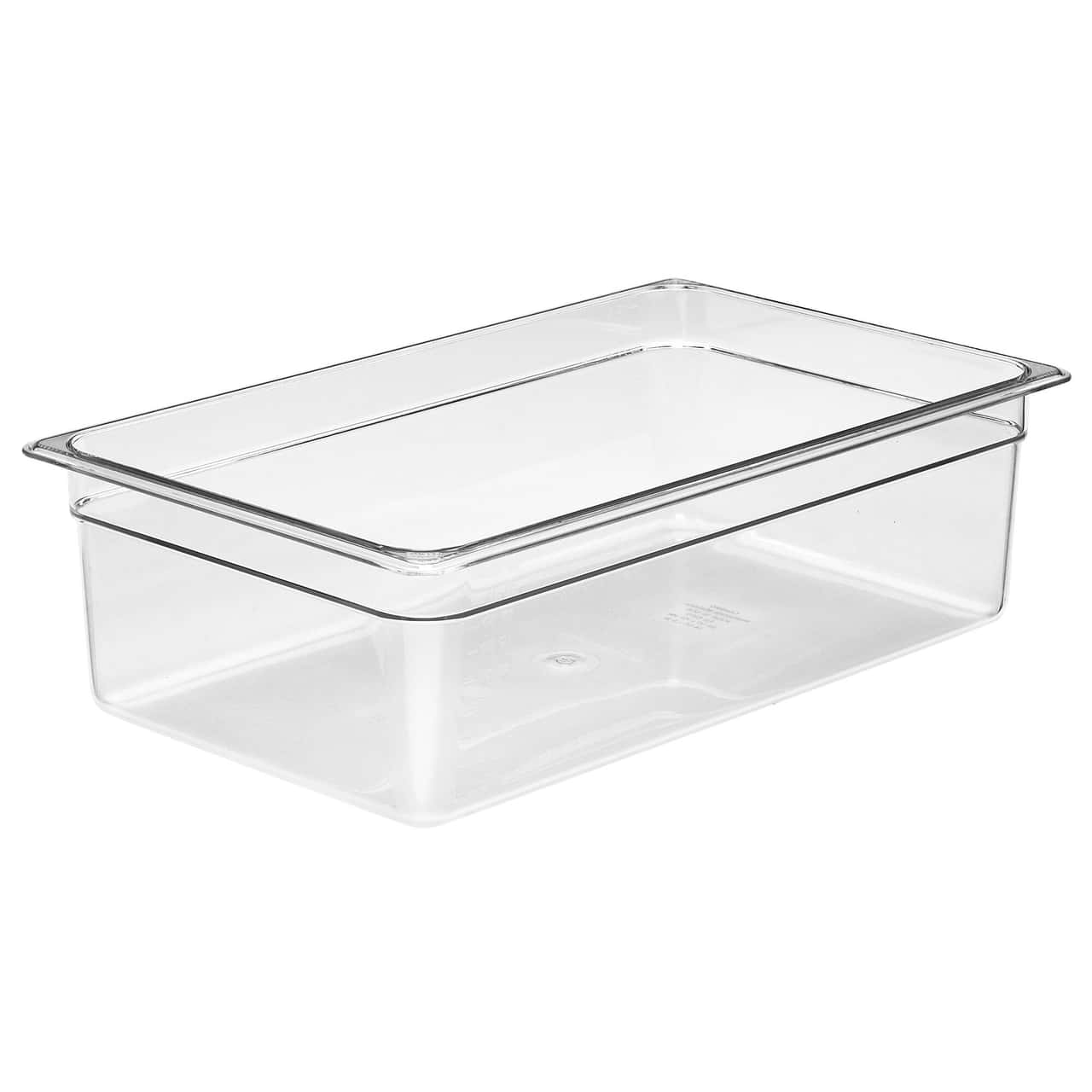 (6 kusů) CAMBRO | Polykarbonátové GN nádoby Camwear® 1/1 - čiré - hloubka 150 mm