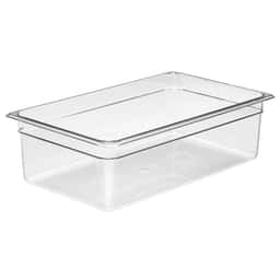 (6 kusů) CAMBRO | Polykarbonátové GN nádoby Camwear® 1/1 - čiré - hloubka 150 mm