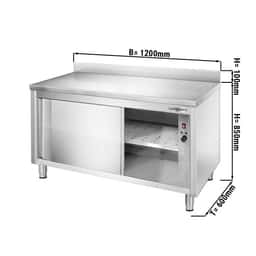 Wärmeschrank PREMIUM - 1200x600mm - mit Aufkantung