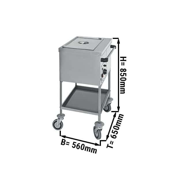 Bain-Marie Thermowagen - 1x GN 1/1