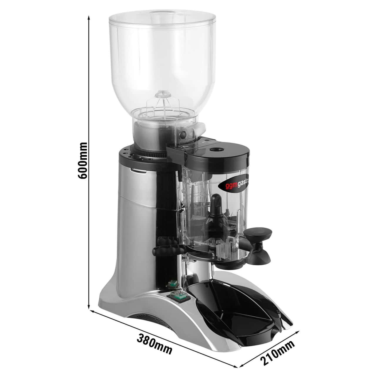 Kaffeemühle - Silber - 2kg - 356 Watt - 77dB