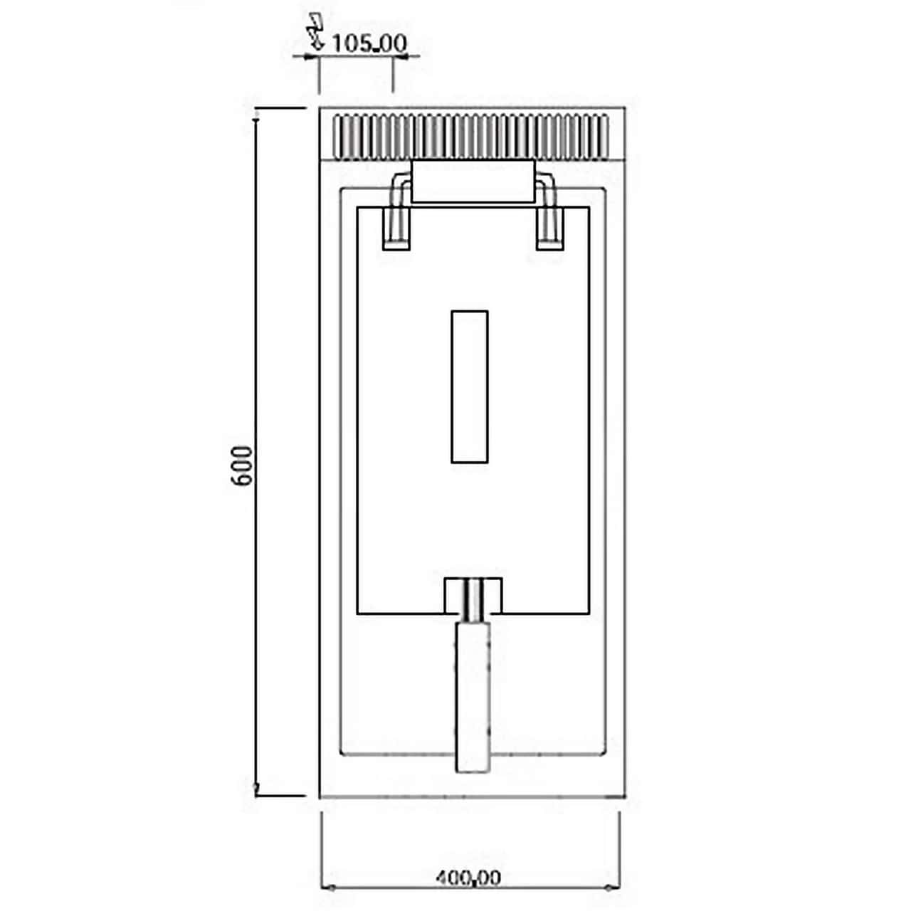 Elektrická fritéza - 11,5L (9 kW)