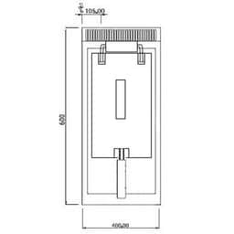 Elektrická fritéza - 11,5L (9 kW)