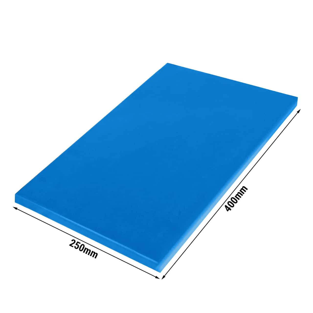 Schneidebrett - 250x400mm - Dicke 20mm - Blau