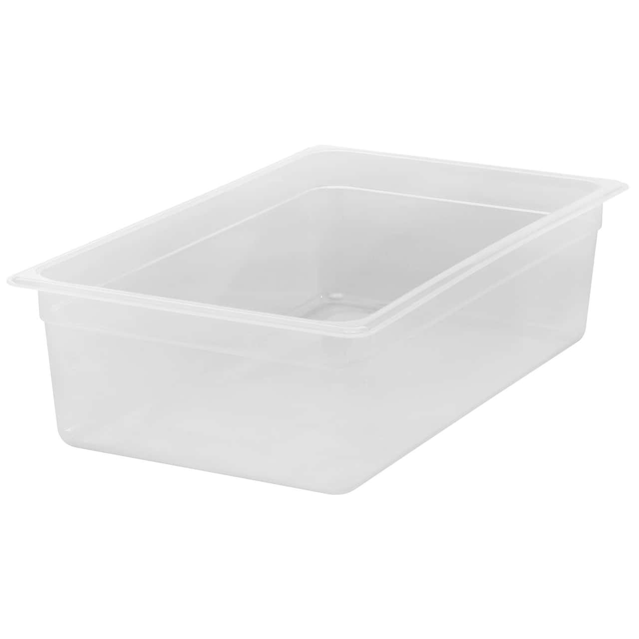 (6 kusů) CAMBRO | CAMWEAR® - polypropylenové GN nádoby 1/1 - mléčné - hloubka 150 mm