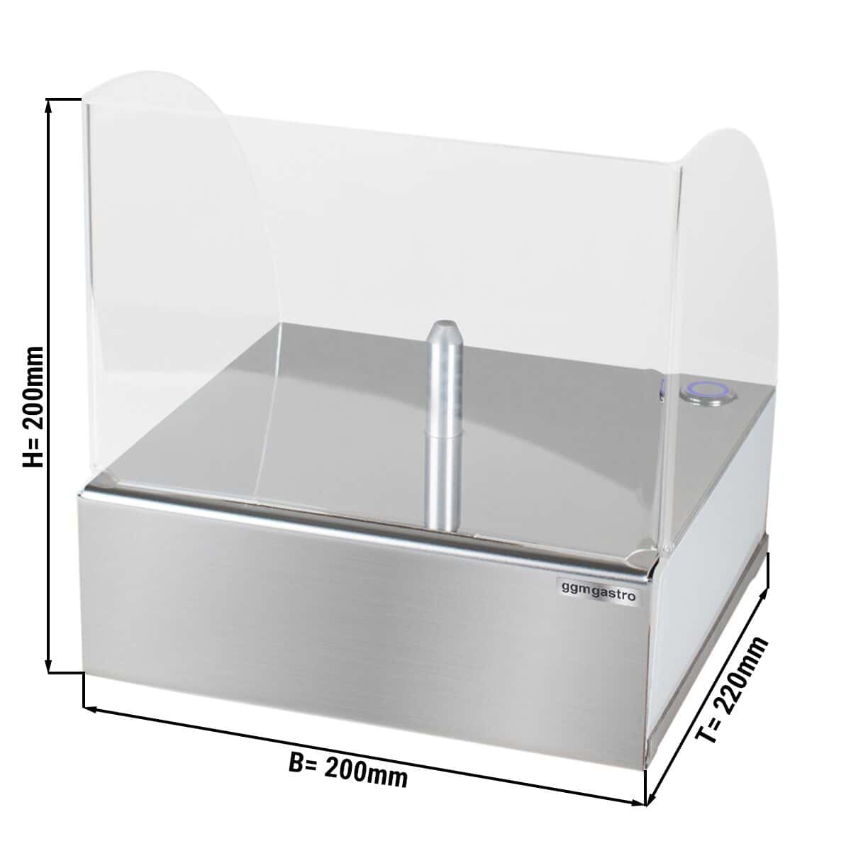 Glasvereiser bis - 38 °C - LED-Beleuchtung