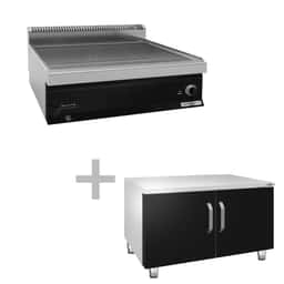 Bain Marie - 2x GN 1/1 nebo 4x GN 1/2 - vč. podstavce se 2 dvířky